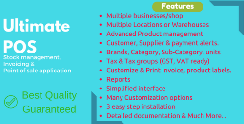 More information about "Ultimate POS - Best ERP, Stock Management, Point of Sale & Invoicing application"
