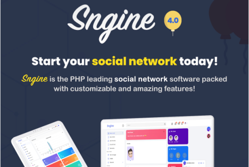 More information about "Sngine - The Ultimate PHP Social Network Platform"